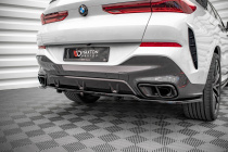 BMW X6 M-Paket 2019+ Bakre Splitter (Med Splitters) V.1 Maxton Design